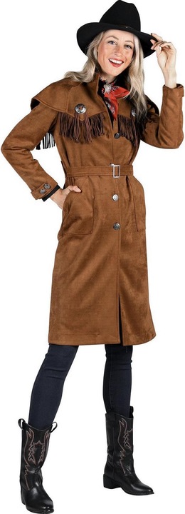 Produktbild Thetru Damen Mantel Western, braun (L)