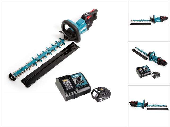 Produktbild Makita DUH 502 RM1 Akku Heckenschere 18V 50cm + 1x Akku 4,0 Ah + Ladegerät (Akkubetrieb)