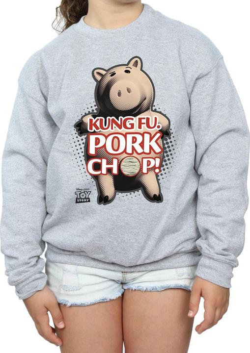 Produktbild Disney Toy Story Kung Fu Pork Chop Sweatshirt Mädchen (140, 146)