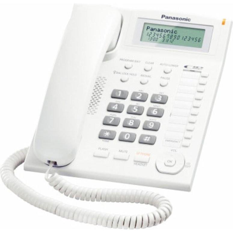 Panasonic KX-TS880EXW, Telefon, Weiss
