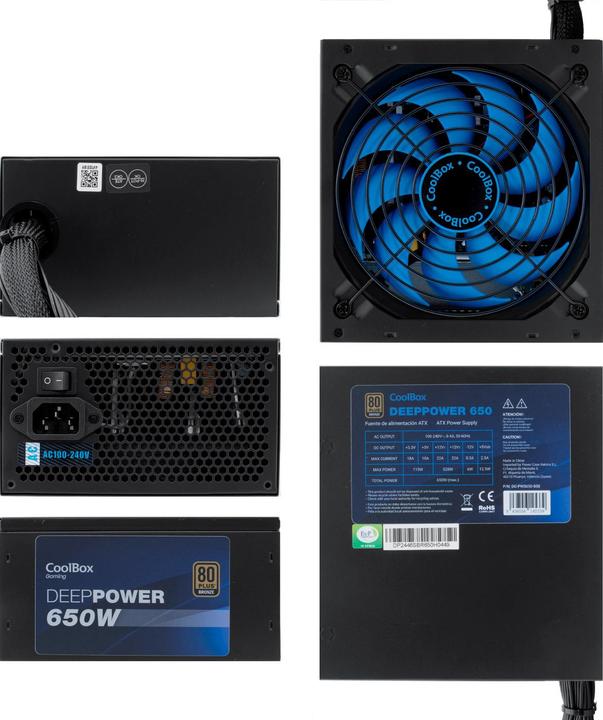 Produktbild CoolBox DeepPower BR-650 (650 W)