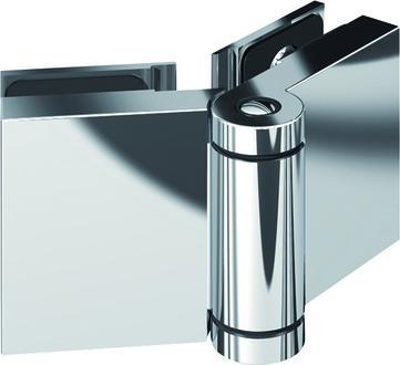 Pauli+Sohn Shower door hinges FLINTER 8164