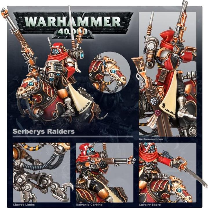 Immagine prodotto Games Workshop Warhammer 40k - Adeptus Mechanicus Serberys (Materiale sintetico)