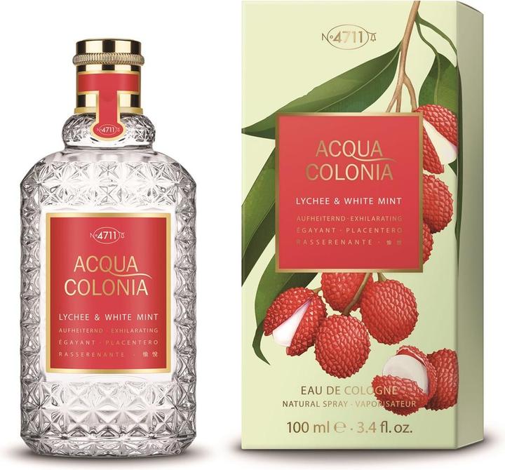 Image du produit Acqua Colonia 4711 4711 Acqua Colonia Eau de Cologne Lychee & White Mint 100 ml (Eau de cologne, 100 ml)