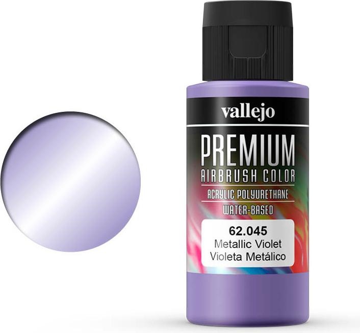 Productafbeelding Vallejo Premium Airbrush kleuren (Metallic Violet, 60 ml)
