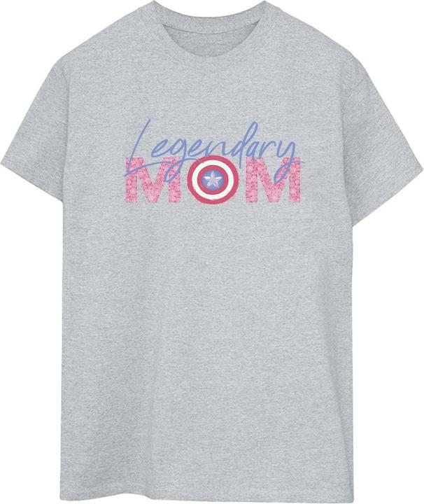 Produktbild Avengers Captain America Mum BaumwollBoyfriend TShirt (S)