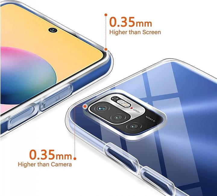 Produktbild Screenguard Xiaomi Redmi Note 10 5G Flexible TPU Clear Case (Xiaomi Redmi Note 10 5G)