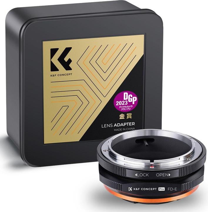 Produktbild K&F Concept M13105 High Precision Lens Adapter Mount, FD-NEX PRO