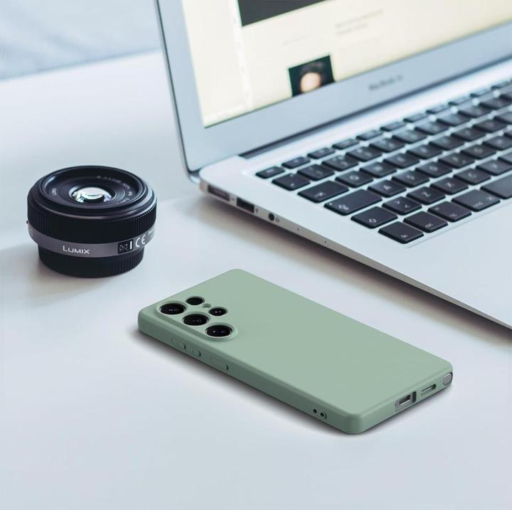 Actual product image Screenguard Liquid Silicone Case Cover (Samsung Galaxy S25 Ultra)