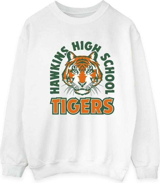 Immagine prodotto Netflix Stranger Things Hawkins Arch Tiger Felpa Uomo (4XL)