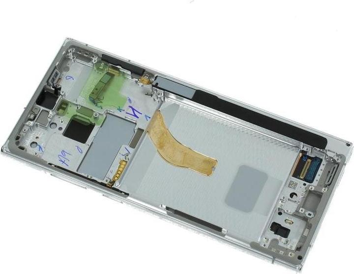 Actual product image Samsung Original Galaxy S22 Ultra Display White (Display, Samsung Galaxy S22 Ultra)