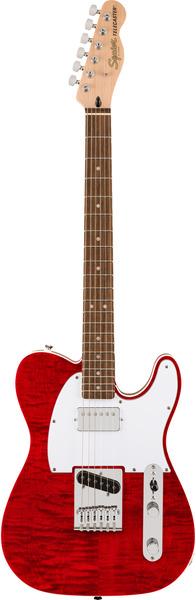 Produktbild Fender Affinity Telecaster FMT SH Electric Guitar, Crimson Red Transparent (E-Gitarre, ind laurel, Maple, Okoume, Synthetic bone)