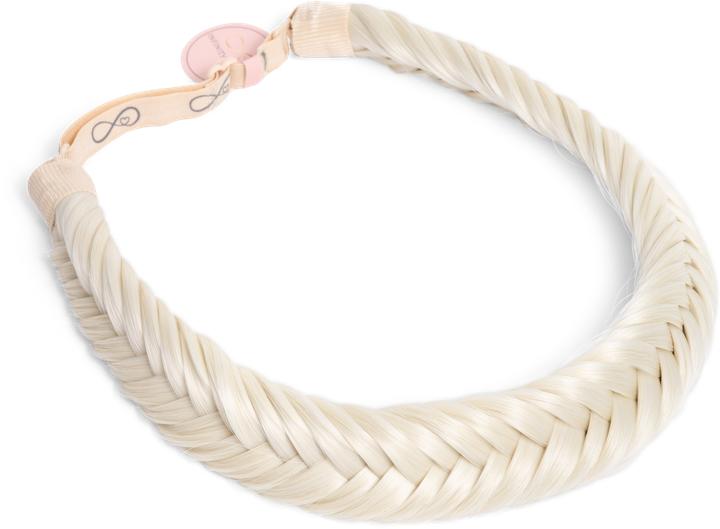 Actual product image Infinity Braids Fishtail Braid Jolie Diamond Frost