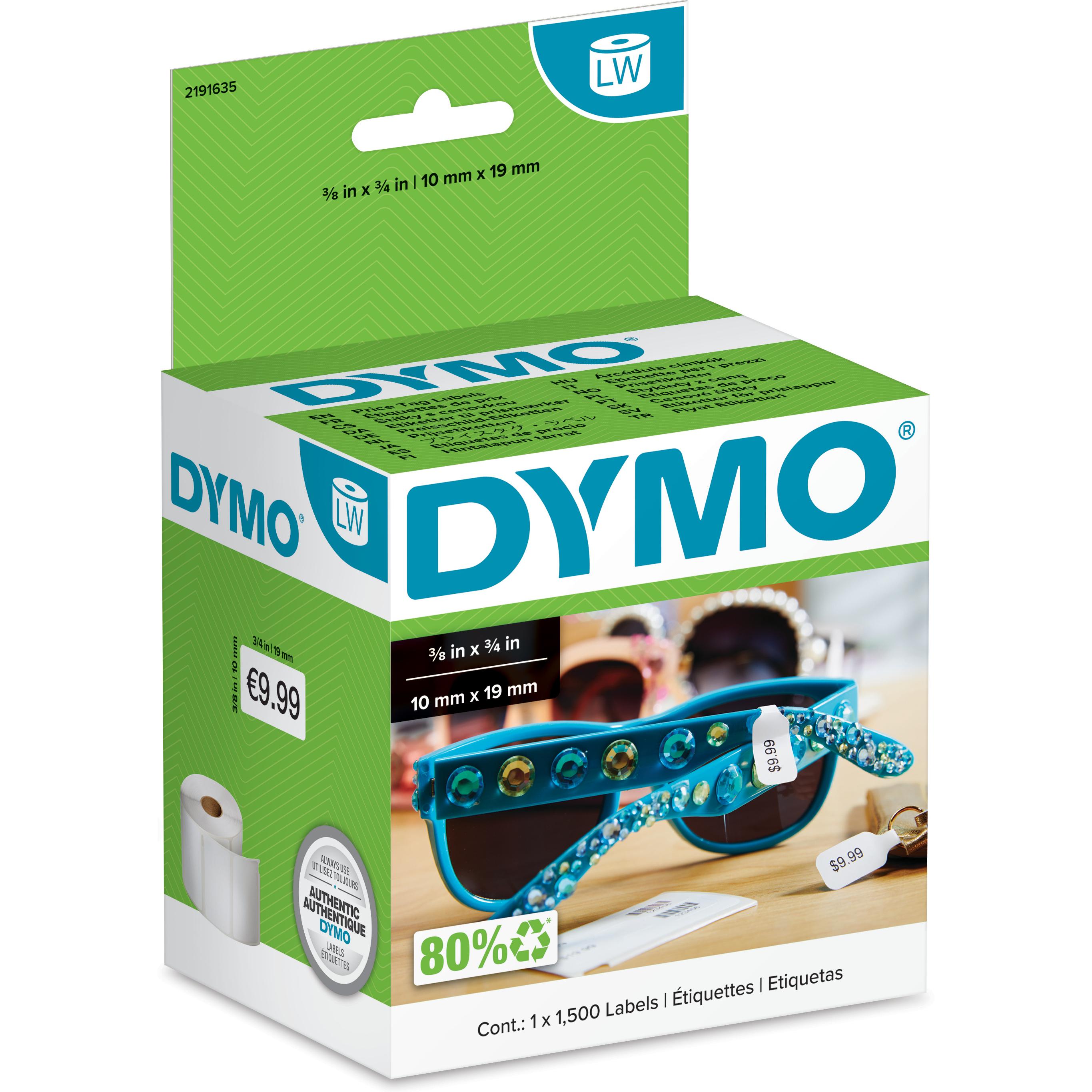 Dymo, Rotolo di etichette, Etichette di piccole dimensioni in saldo (5.40 cm)