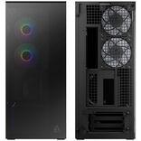 Produktbild Arctic Cooling PC-Gehäuse ACPCC00016A Black Tinted, Unterstützte (ATX)