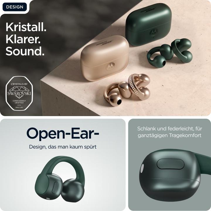Actual product image Motorola Moto Buds Loop (ANC, 8 h, Wireless)