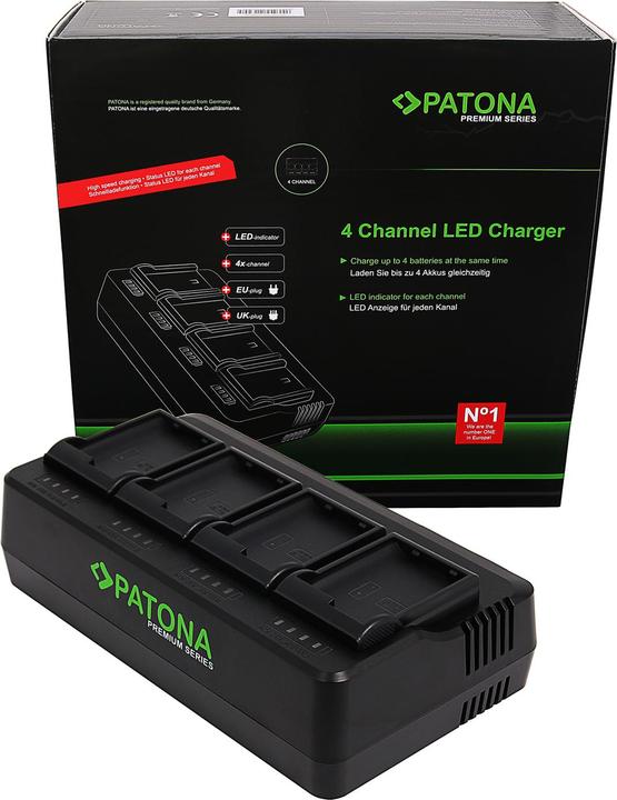 Produktbild Patona 4-Port Ladegerät Nikon EN-EL15 (DC-Kuppler)