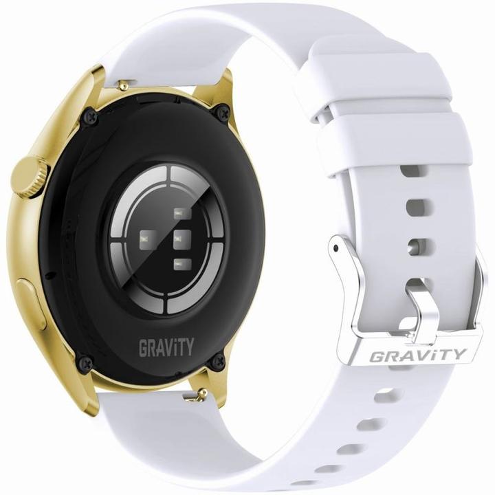 Actual product image Gravity Zegarek damski SMARTWATCH GT11-2 LGD/LGD/WH (45 mm)