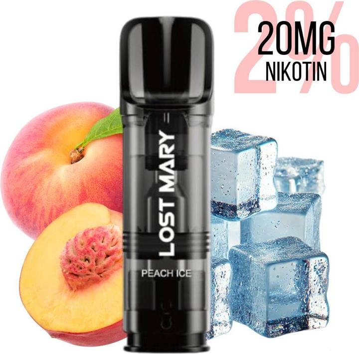 Immagine prodotto Lost Mary Tappo - Cialde da 2ml, Pesca ICE (Pesca)