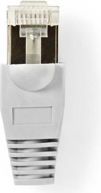 Produktbild Nedis RJ45-Stecker | Stecker | Solid UTP CAT5 | gerade | Vergoldet | 10 Stück | PVC | Grau / Transpa (UTP, CAT5, 10 m)