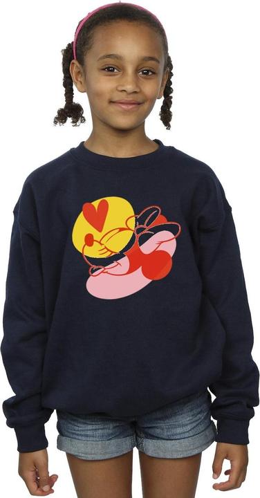 Immagine prodotto Disney Minnie Mouse Tongue Heart Felpa Ragazze (128)