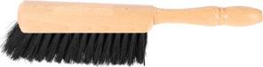 Actual product image Luva Hand brush Synthetic hair black, clear coated