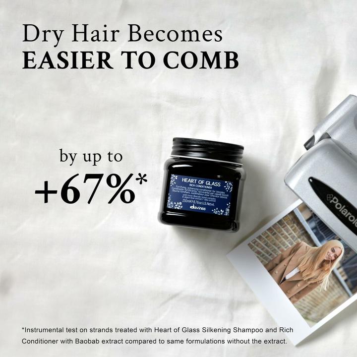 Image du produit Davines Heart of Glass - Conditionneur riche (250 ml)