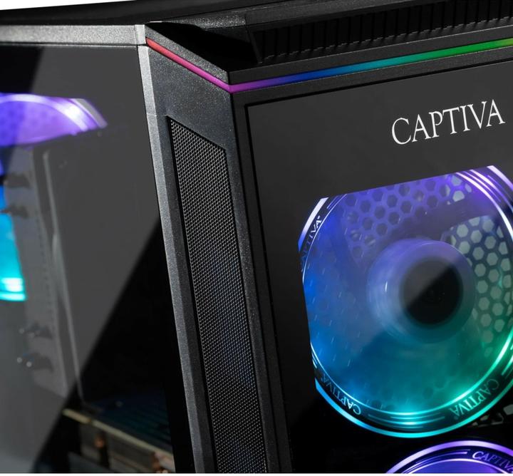 Produktbild Captiva Advanced Gaming I84-156 TFT Bundle Core i7 RTX 4060 (Intel Core i7-12700KF, 32 GB, 1000 GB, GeForce RTX 4060)