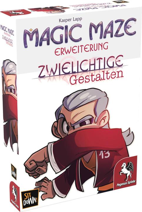 Actual product image Sit Down! Magic Maze Shady Figures (German, 1 - 8 Players)