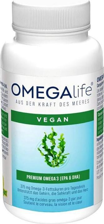 Actual product image Omega-Life Algae oil (60 pcs., Capsules, 63 g)