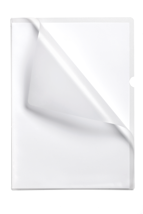 Actual product image Durable PREMIUM transparent grained pockets (A4, 1 x)
