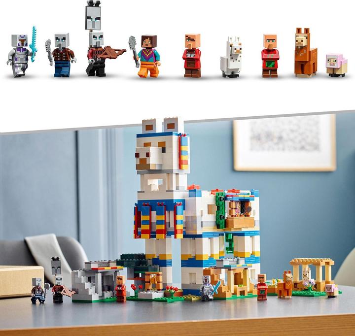 Actual product image LEGO The llama village (21188, LEGO Minecraft)