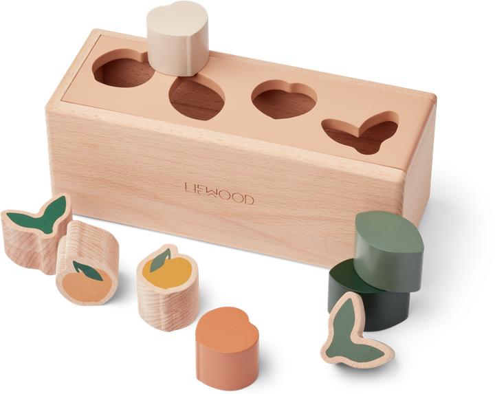Actual product image Liewood Midas Peach Pale Tuscany Wooden Moulding Set