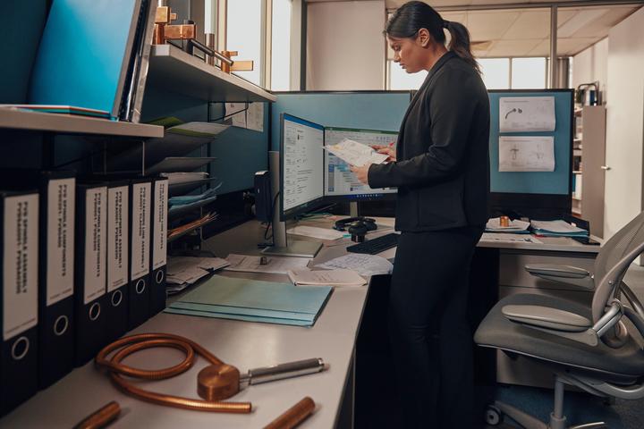 Productafbeelding HP Pro t550 Thin Client (64 GB, 8 GB, Intel UHD Graphics)