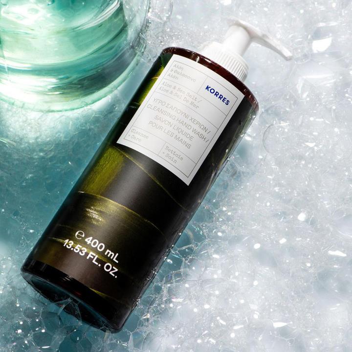 Actual product image Korres ALOE & SEA SALT Liquid Hand Soap (Liquid soap, 400 ml)