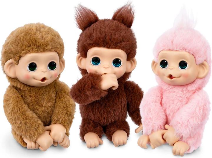 Actual product image Little LLP my baby monkey minis, ast.3 (31.50 cm)