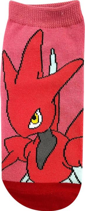 Pokémon Scizor Chaussettes (23-25cm) (Une unité par pack, 36 - 42)