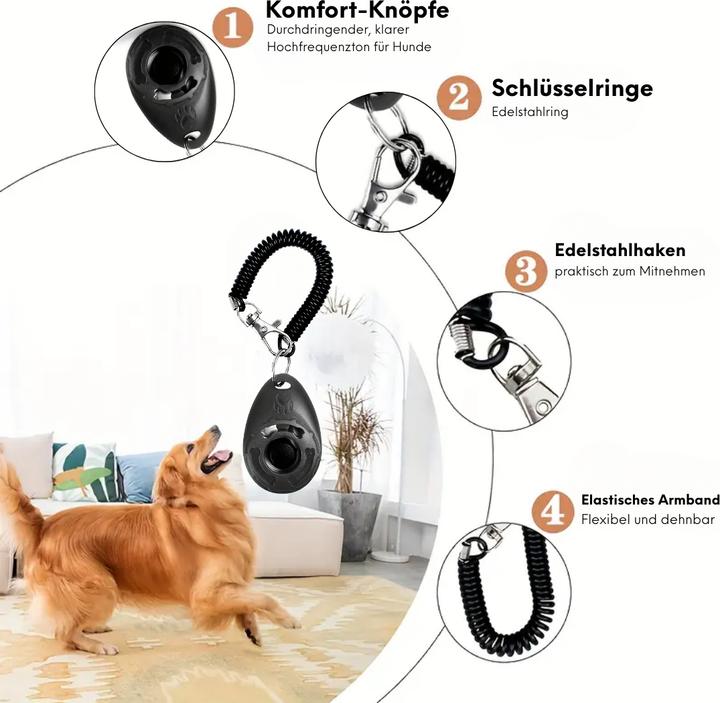 Produktbild Suba Hundepfeife & Clicker Set (Erziehung)