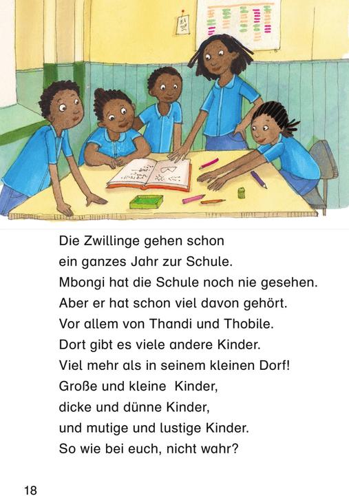 Produktbild Leseprofi Mbongis Weg zur Schule. Eine Geschichte aus Afrika, 2. Klasse (Deutsch, Lutz van Dijk, Betina Gotzen-Beek, 2018)