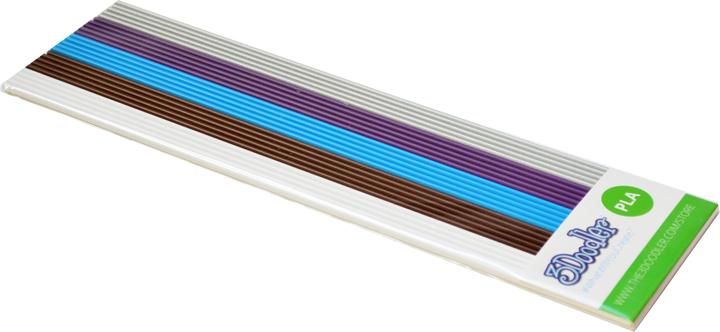 3Doodler PLA Filaments (PLA, Multicoloured)