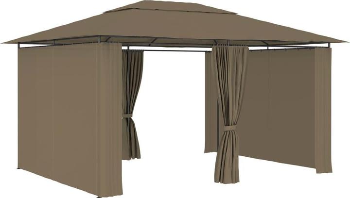 Actual product image vidaXL Gartenpavillon (400 cm, 300 cm)