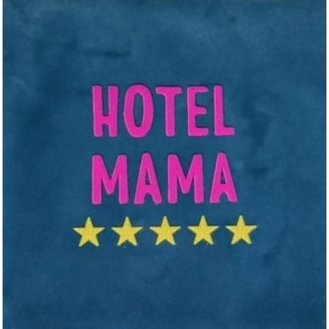Produktbild CreaDiva Steinuntersetzer - hotel mama - dark blue/pink