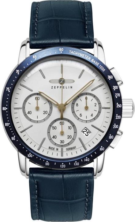 Produktbild Zeppelin New York 88781 Uhr Quarz 42mm (Chronograph, Analoguhr, 42 mm)