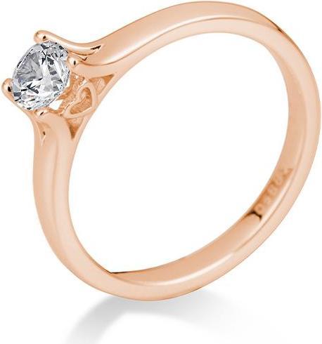 Actual product image Breuning 4 prong set from 0.40 ct. (48, 750/18 K Gold)
