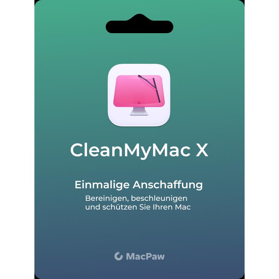 MacPaw CleanMyMac X One-Time Purchase für Mac OS