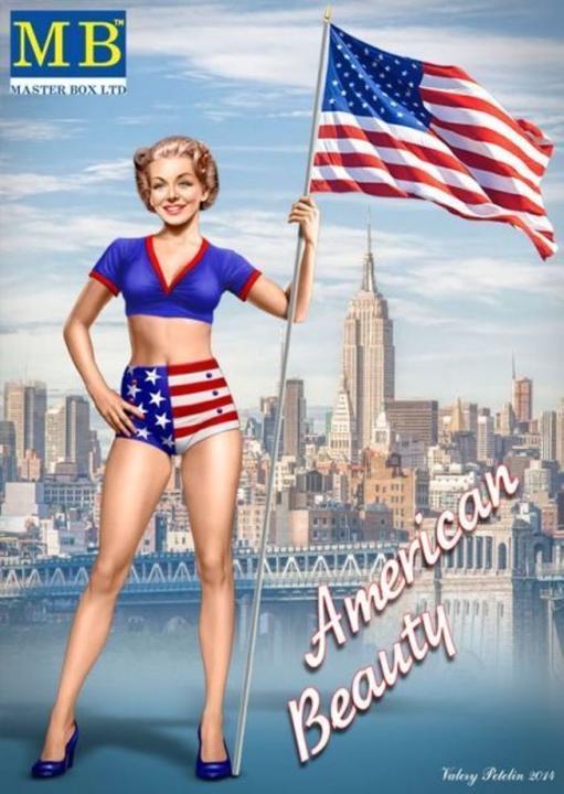 Actual product image Master Box Pin-up series, Kit No.2 Betty
