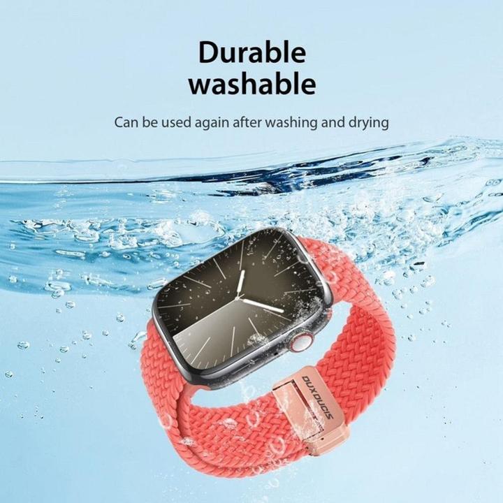 Produktbild Dux Ducis Mixture Pro Armband (49 mm, Nylon, Apple Watch Series 1, Apple Watch Series 2, Apple Watch Series 3, Apple Watch Series 4, Apple Watch Series 5, Apple Watch Series 6, Apple Watch Series 7, Apple Watch Series 8, Apple Watch Series 9, Apple Watch SE, Apple Watch Ultra, Apple Watch Ultra 2)