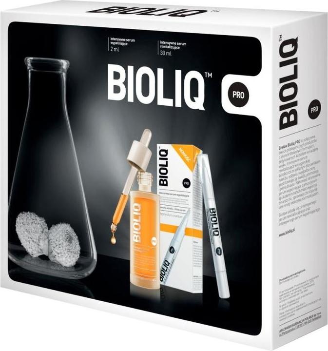 Actual product image Bioliq Pro zestaw intensywne serum rewitalizujące 30ml + intensywne serum wypełniające 2ml (30 ml)