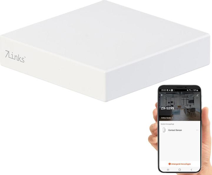 Actual product image 7links ZigBee gateway, Apple HomeKit