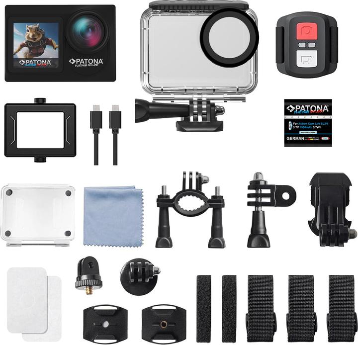 Produktbild Patona Platinum Action Cam Life SL4 5K (60p, WLAN)